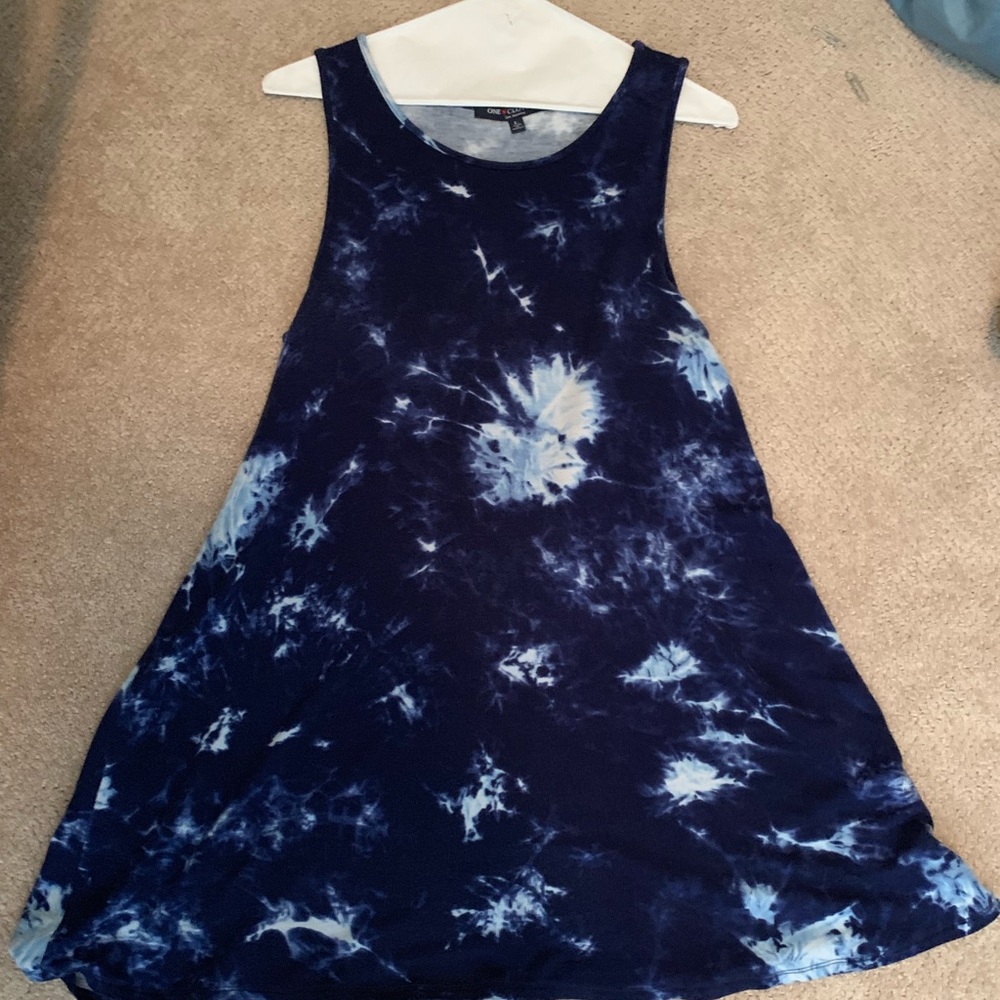 “One Clothing” Blue Tie-dye Tunic